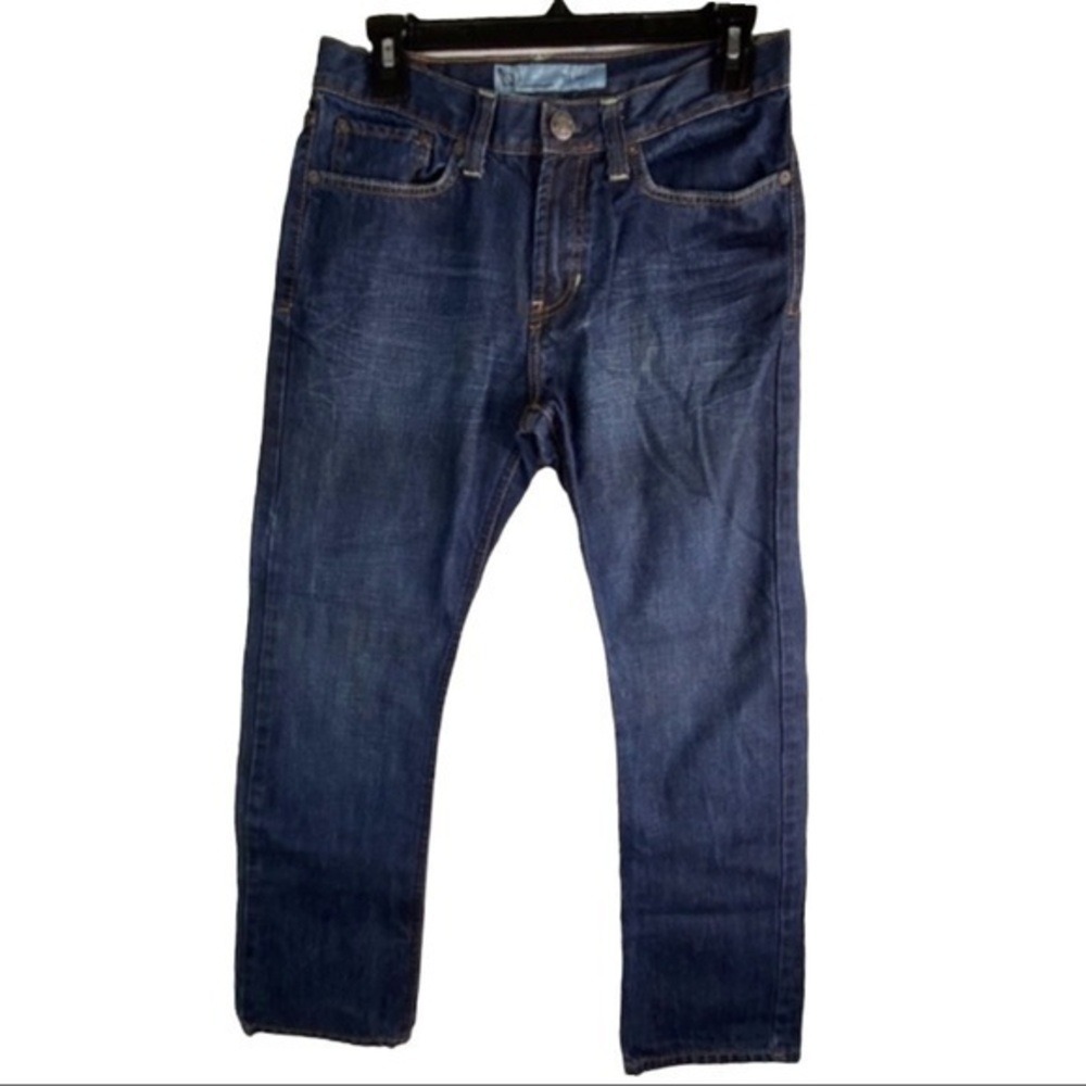 Bullhead Dark Wash Slim Jeans Mens 28x28 Blue 100% Cotton 5-Pocket Denim